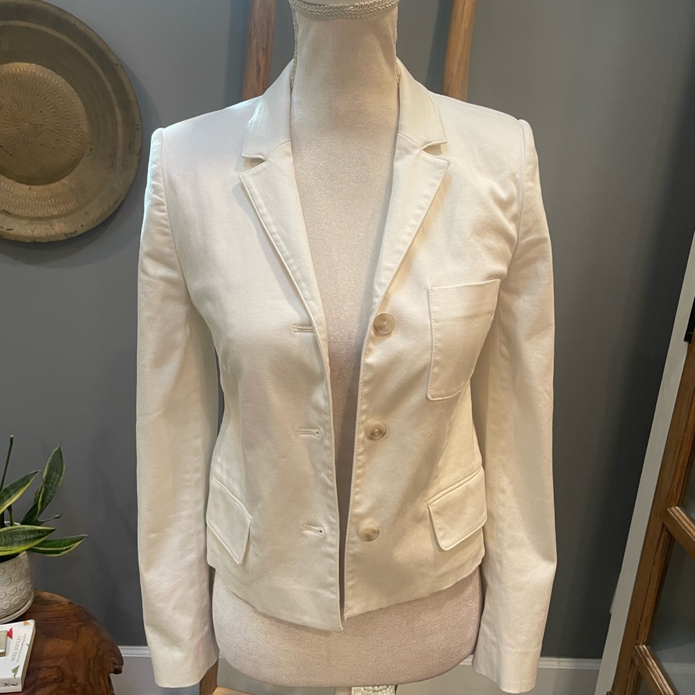 Sunday Best Ivory Blazer